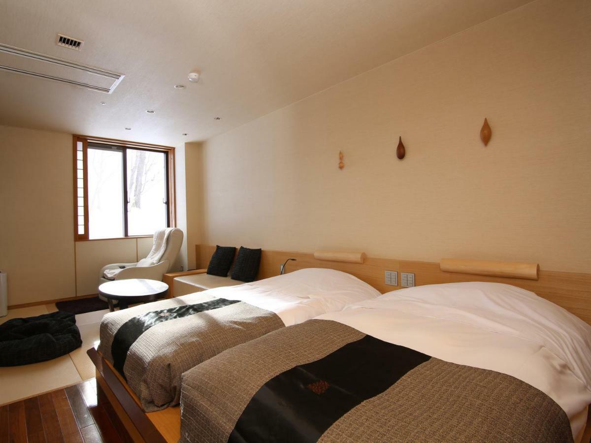 Niseko Konbu Onsen Tsuruga Moku-No-Sho Hotel Exterior foto